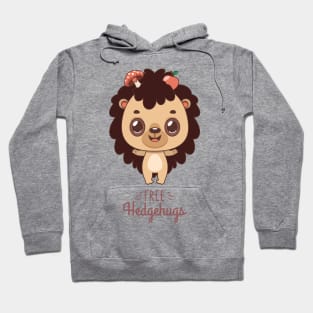 Free Hedgehugs pun design Hoodie